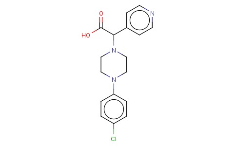 [4-(4-CHLORO-PHENYL)-PIPERAZIN-1-YL]-PYRIDIN-4-YL-ACETIC ACID